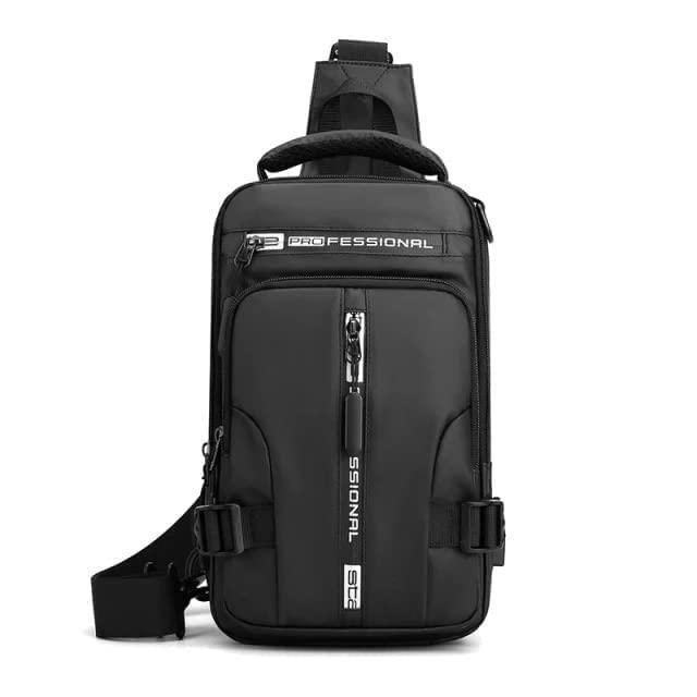 New Men's Anti Theft Multifunctional Crossbody Travel Shoulder Backpack