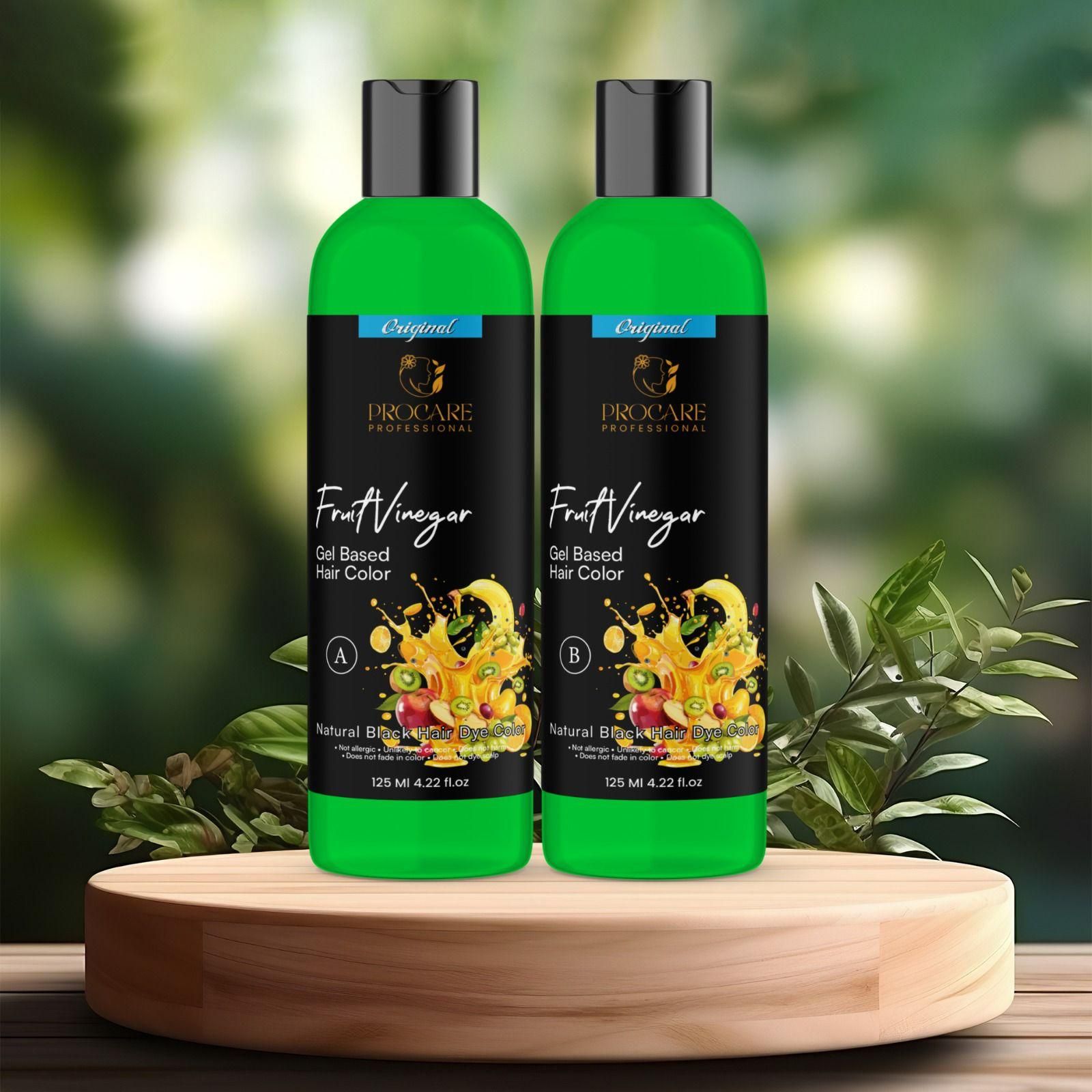 ✅  Certified Fruit Vinegar Gel Based Hair Colour | BUY 1 GET 1 FREE  ✅