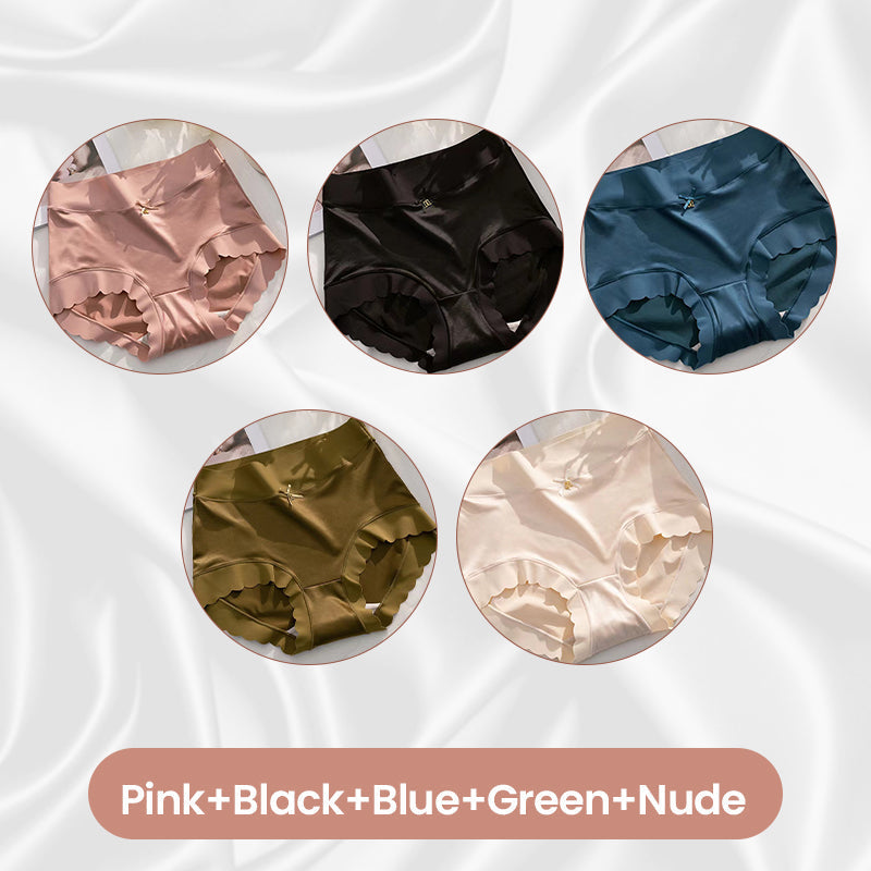 💥 BUY 1 GET 3 FREE 💥 Premium Satin Antibacterial Moisture-absorbing Panties ❤️