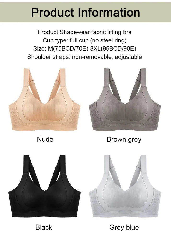 🏆Wire-Free Non-Marking Skin-Friendly Push-Up Bra 🔥 BUY 1 GET 2 FREE