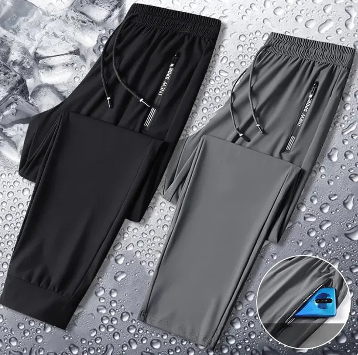 🔥 BUY 1 GET 1 FREE 🔥 KOREAN MEN'S HIGH STRETCH SKINNY LYCRA PANTS 🔥